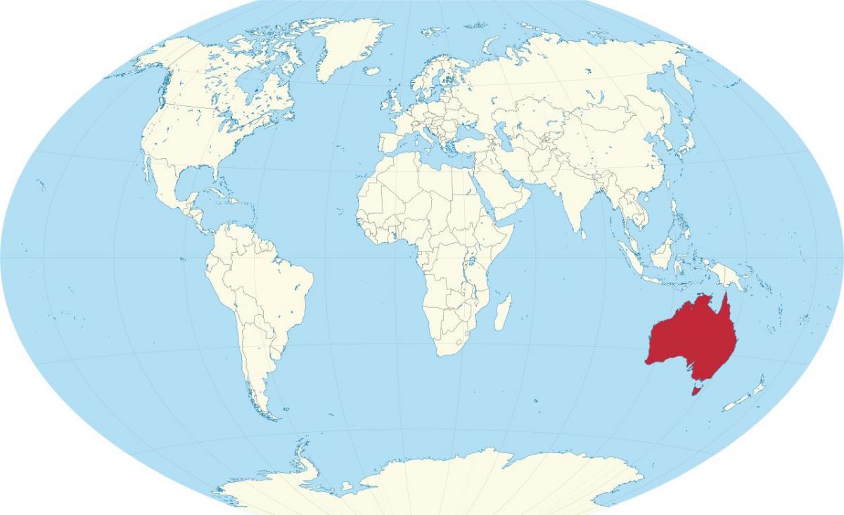 nova mapa sveta Austrália mapa sveta   Austrálsky mapa sveta (Austrália a Nový  nova mapa sveta